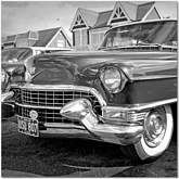 Classic Car II Wall Art in Black & White